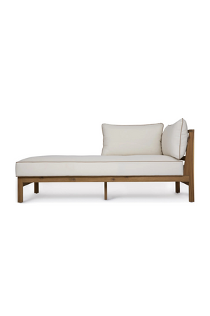 Padded Acacia Sun Lounger | NV Gallery Bayside | Oroa.com