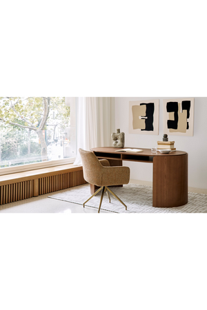 Tweed Swivel Office Chair | OROA Gallery Kingscross | Oroa.com