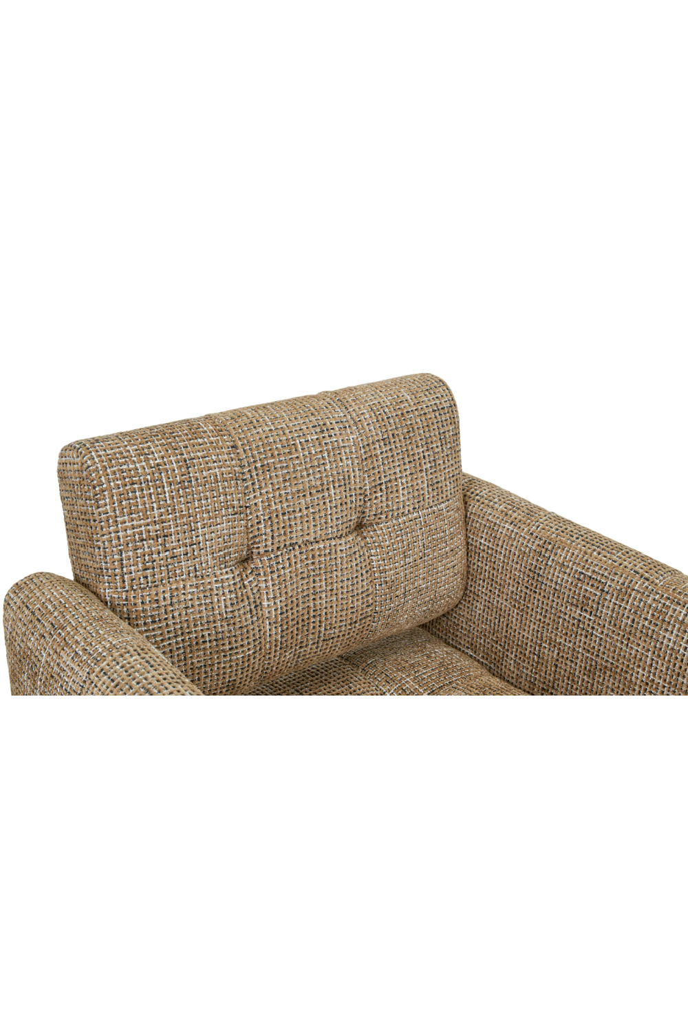 Brown Tweed Swivel Office Chair | NV Gallery Valeria | Oroa.com