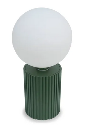 Green Base Indoor/Outdoor Table Lamp | NV Gallery Luna | Oroa.com