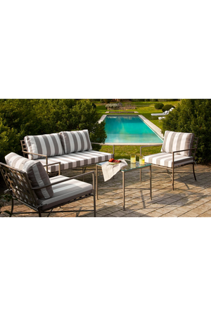 Square Glass Outdoor Side Table | NV Gallery Bel Air | Oroa.com