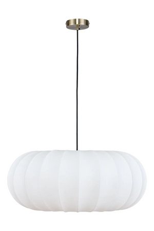 Fluted White Pendant Lamp | NV Gallery Akita | Oroa.com