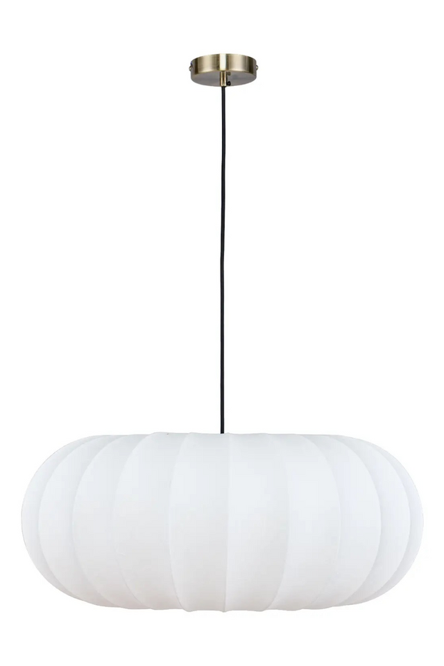 Fluted White Pendant Lamp | NV Gallery Akita | Oroa.com