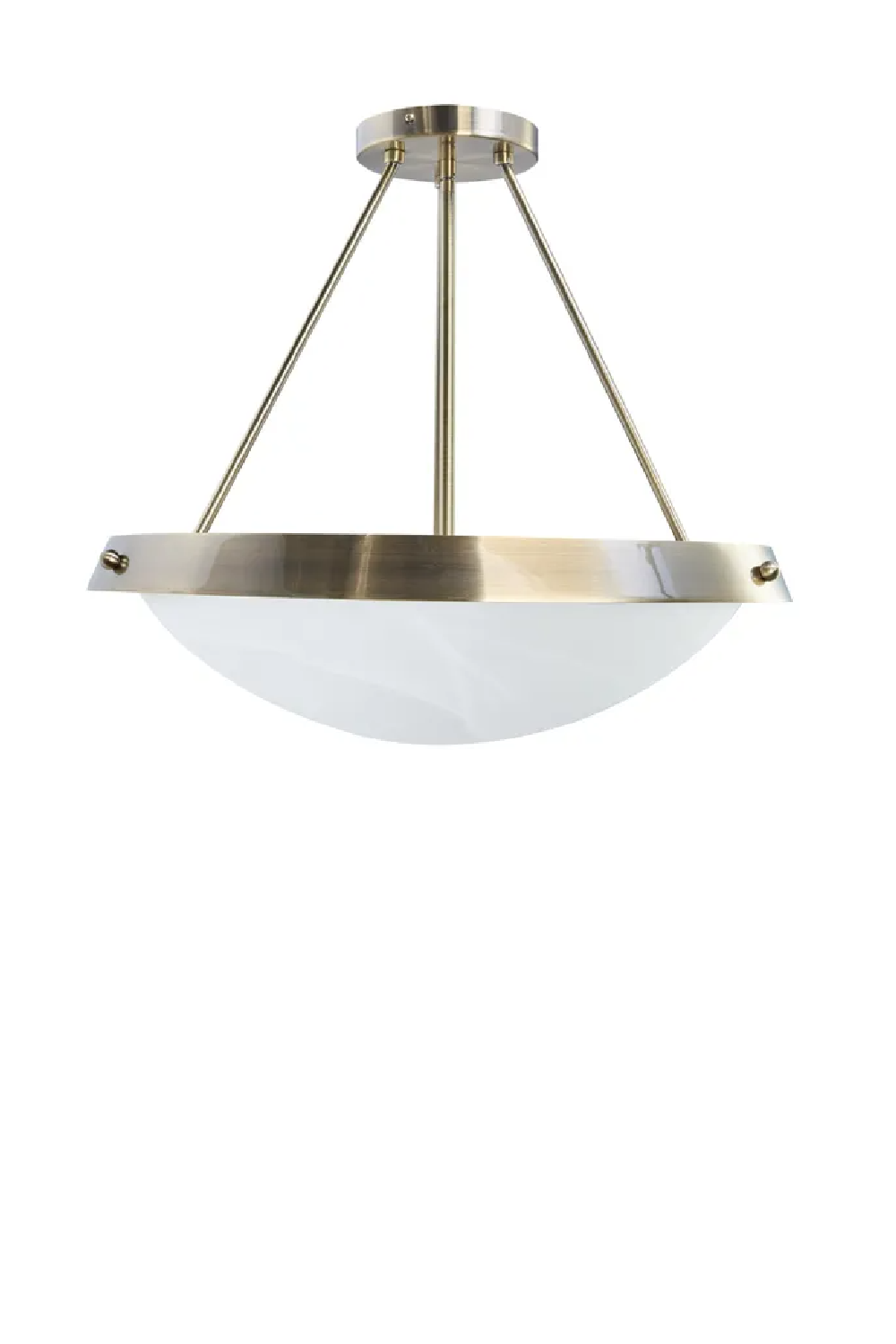 Brass Framed Glass Pendant Lamp | NV Gallery Skiey | Oroa.com