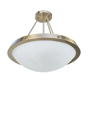 Brass Framed Glass Pendant Lamp | NV Gallery Skiey | Oroa.com