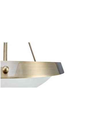 Brass Framed Glass Pendant Lamp | NV Gallery Skiey | Oroa.com