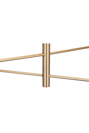 Gilded Iron Stem Pendant Lamp | NV Gallery Cassius