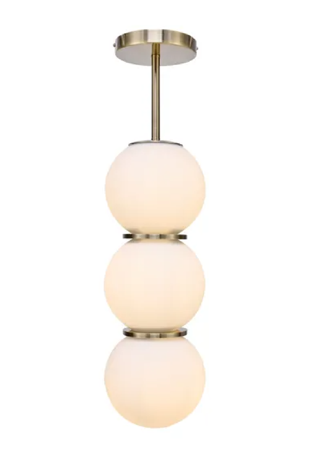 Triple Glass Spheres Pendant Lamp | NV Gallery Doyers | Oroa.com