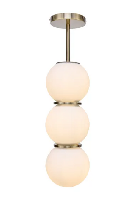 Triple Glass Spheres Pendant Lamp | NV Gallery Doyers | Oroa.com