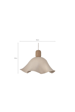 Stucco Ceramic Pendant Lamp | NV Gallery Flora | Oroa.com