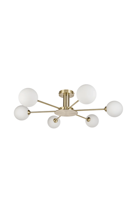 6-Glass Globes Pendant Lamp | NV Gallery Gray | Oroa.com