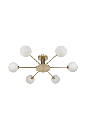 6-Glass Globes Pendant Lamp | NV Gallery Gray | Oroa.com