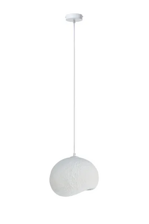 White Textured Pendant Lamp | NV Gallery Minorque | Oroa.com