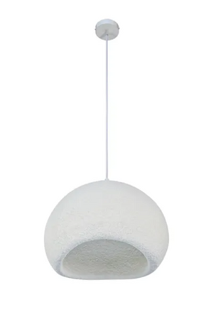 White Textured Pendant Lamp | NV Gallery Minorque | Oroa.com