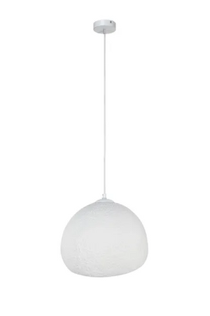 White Textured Pendant Lamp | NV Gallery Minorque | Oroa.com