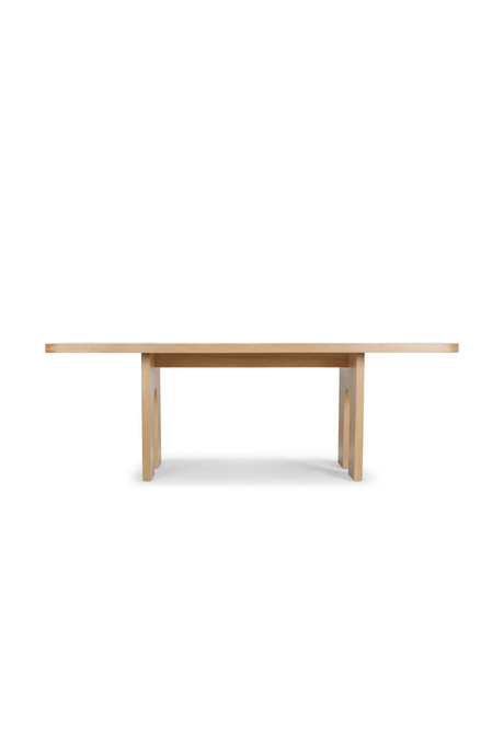 Natural Wooden Dining Table | NV Gallery Danbury | Oroa.com