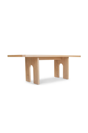 Natural Wooden Dining Table | NV Gallery Danbury | Oroa.com