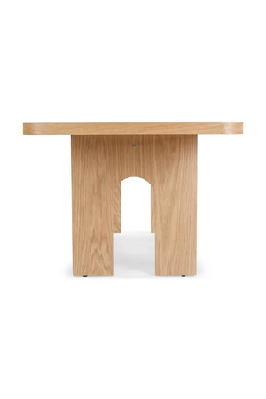 Natural Wooden Dining Table | NV Gallery Danbury | Oroa.com