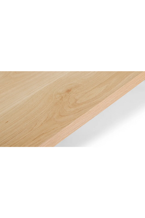 Natural Wooden Dining Table | NV Gallery Danbury | Oroa.com