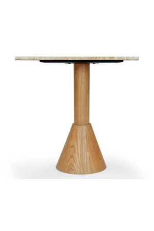 Travertine Bistro Dining Table | NV Gallery Elba | Oroa.com