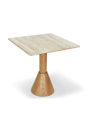 Travertine Bistro Dining Table | NV Gallery Elba | Oroa.com