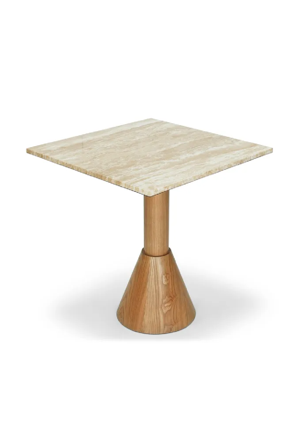 Travertine Bistro Dining Table | NV Gallery Elba | Oroa.com