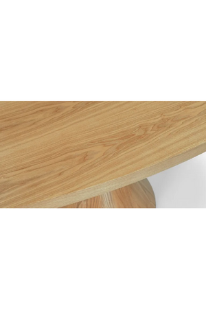 Wooden Pedestal Dining Table | NV Gallery Izia | Oroa.com