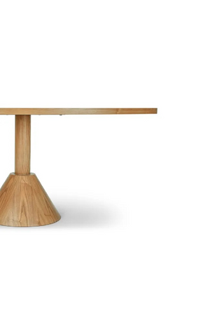 Wooden Pedestal Dining Table | NV Gallery Izia | Oroa.com