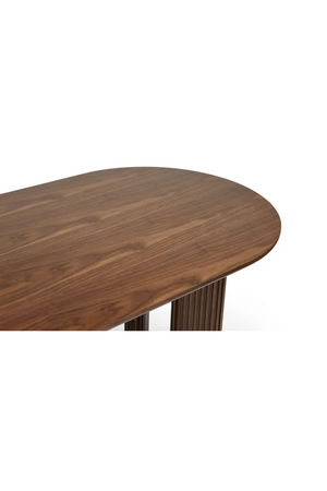 Wooden Oval Dining Table | NV Gallery Adriano | Oroa.com