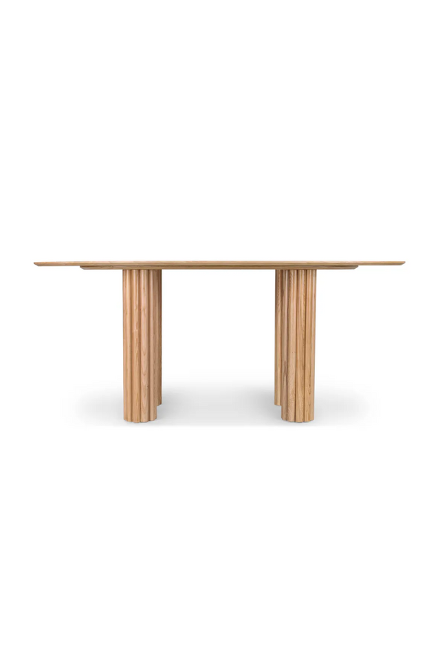 Wooden Oval Dining Table | NV Gallery Goya | Oroa.com