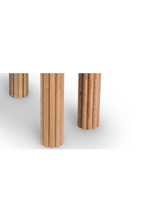 Wooden Oval Dining Table | NV Gallery Goya | Oroa.com