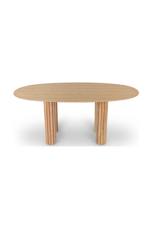 Wooden Oval Dining Table | NV Gallery Goya | Oroa.com