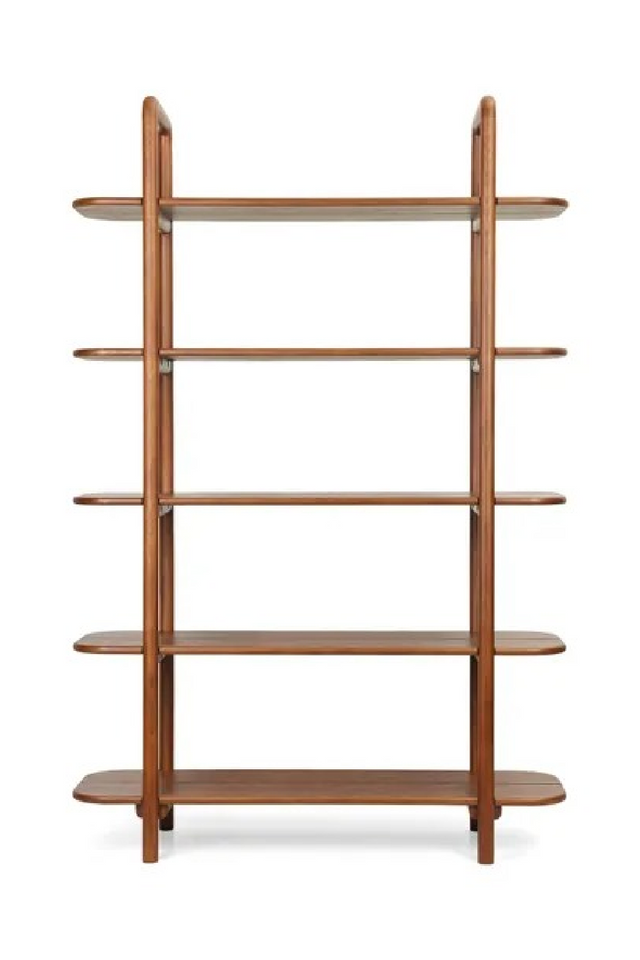 Japandi Walnut Bookcase | NV Gallery Ashaki | Oroa.com
