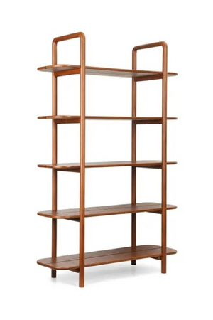 Japandi Walnut Bookcase | NV Gallery Ashaki | Oroa.com