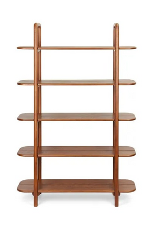 Japandi Walnut Bookcase | NV Gallery Ashaki | Oroa.com