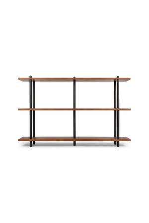 Walnut Open Bookcase | NV Gallery Hawking | Oroa.com