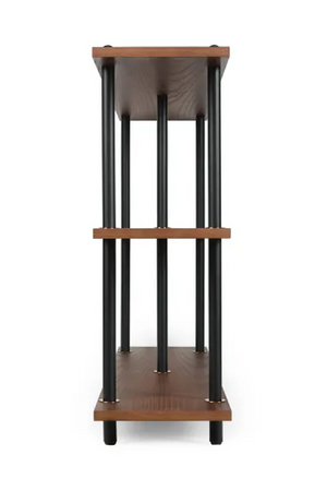 Walnut Open Bookcase | NV Gallery Hawking | Oroa.com
