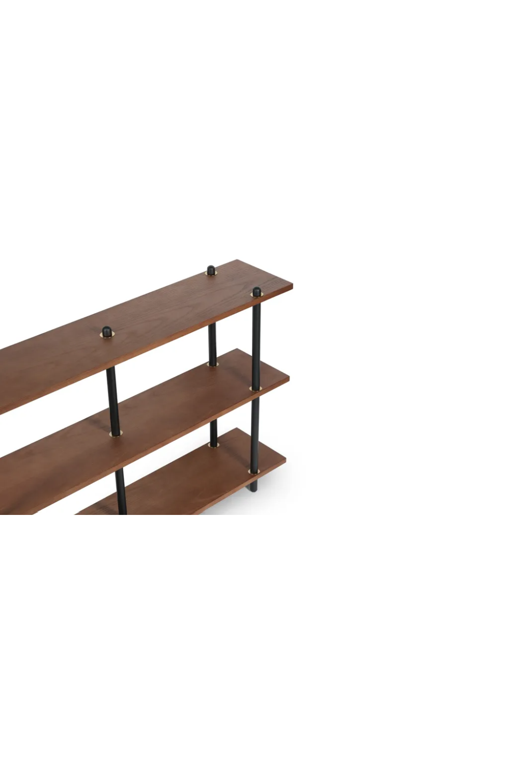 Walnut Open Bookcase | NV Gallery Hawking | Oroa.com