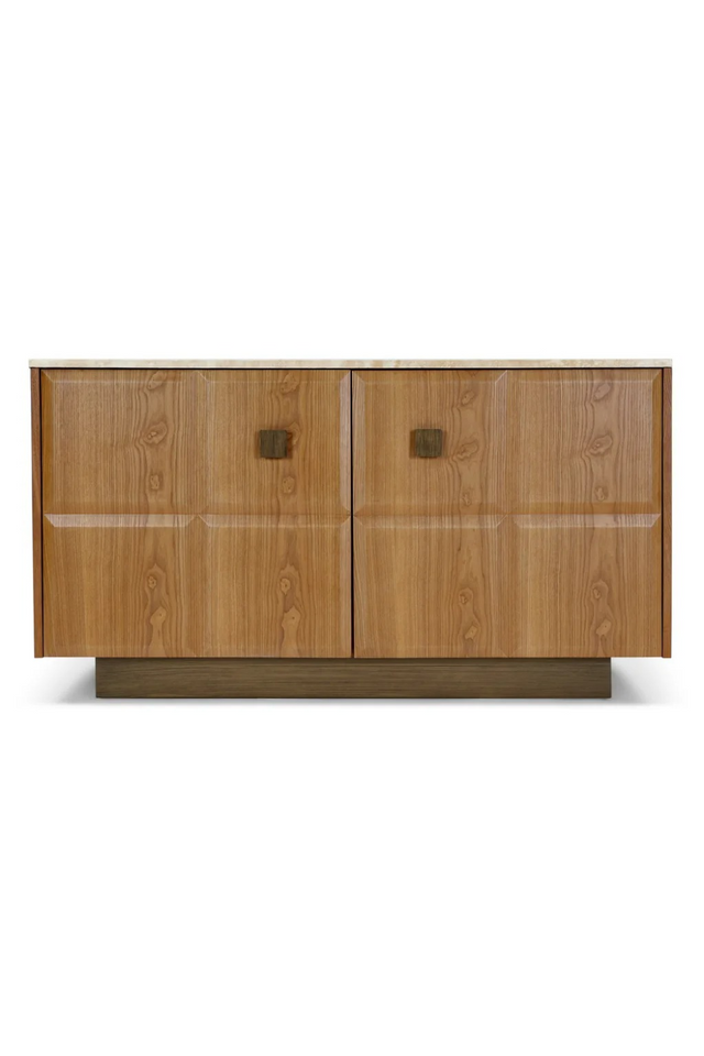 Travertine Top 2-Door Sideboard | NV Gallery Stamford | Oroa.com