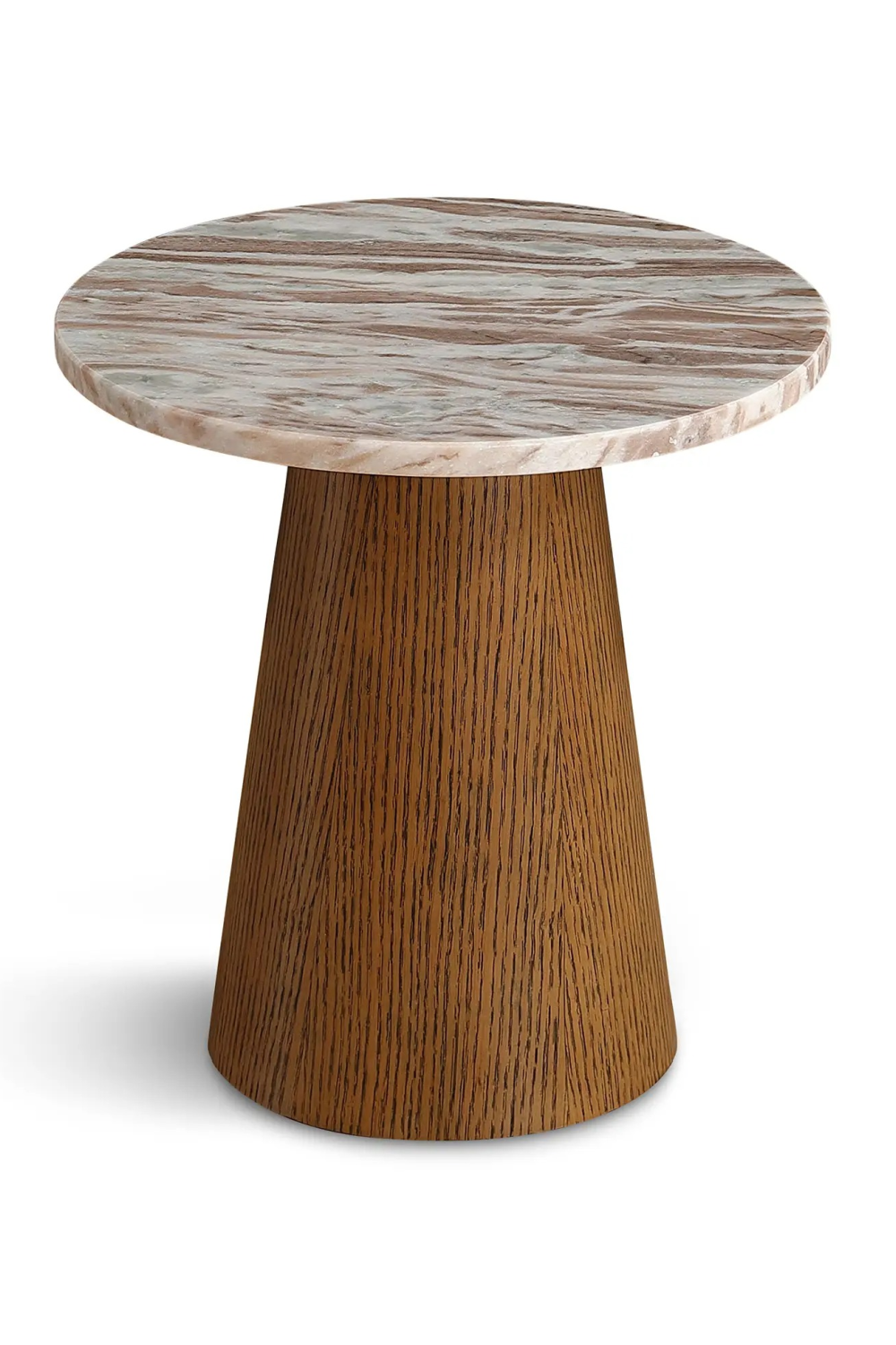 Round Marble Side Table | NV Gallery Avila | Oroa.com