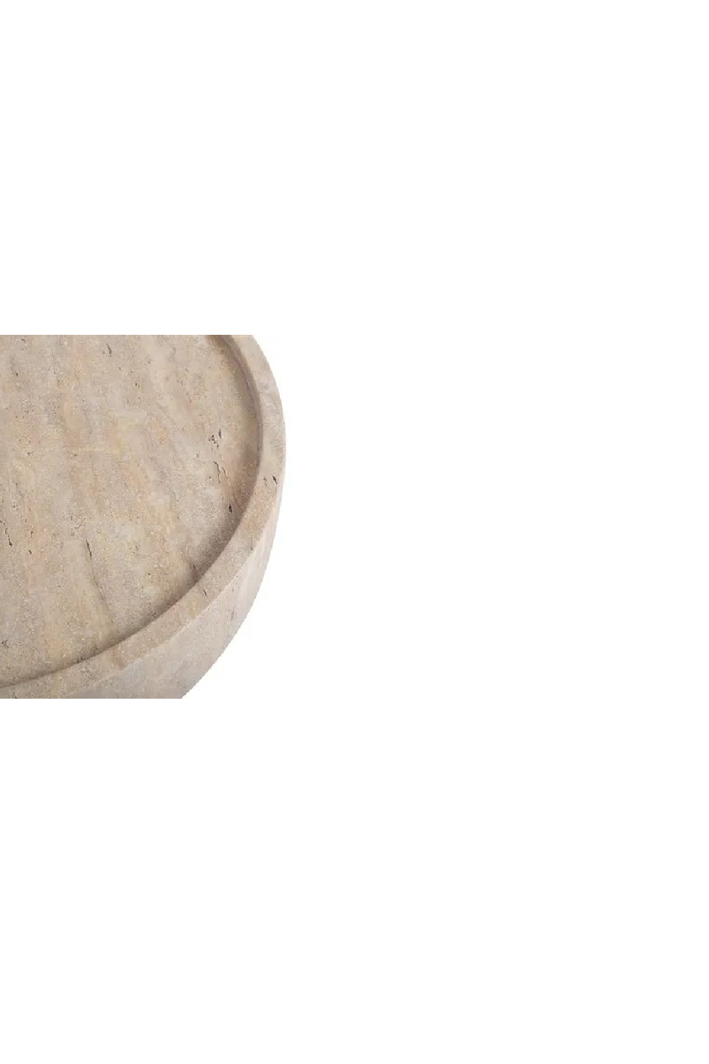 Round Fiberglass Side Table | NV Gallery Calypso | OROA.com