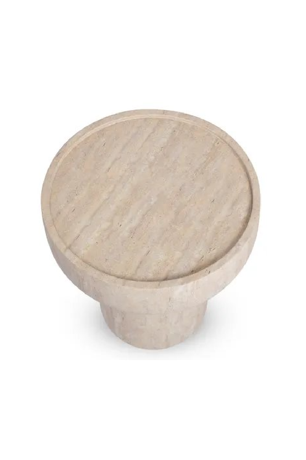 Round Fiberglass Side Table | NV Gallery Calypso | OROA.com