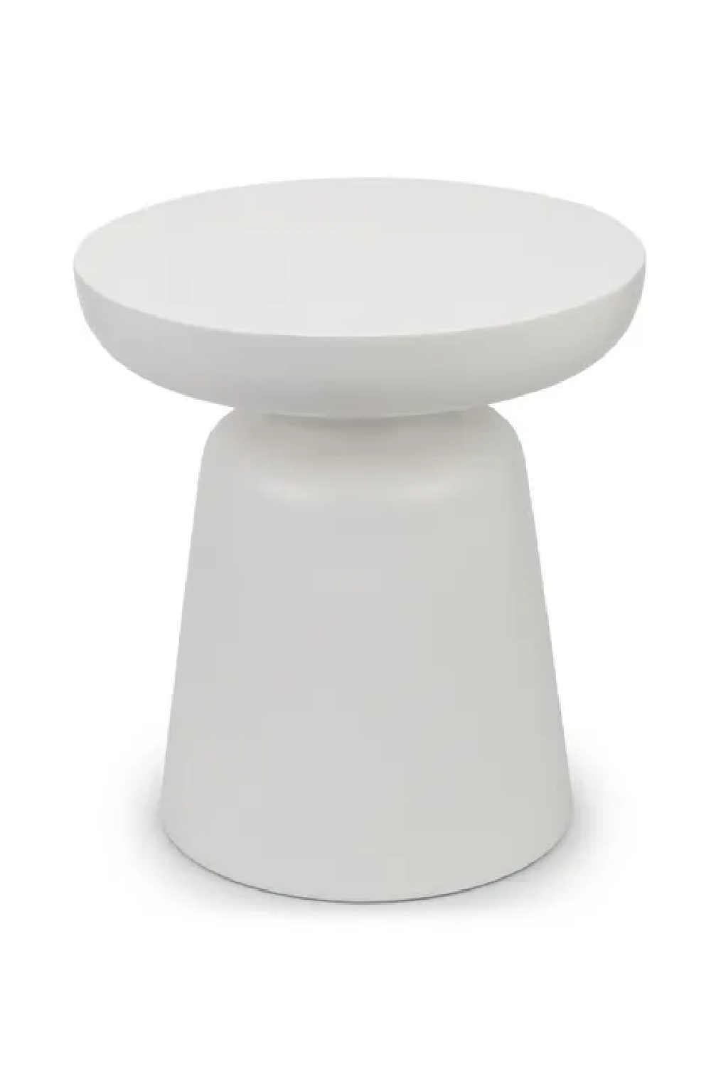 Glossy Sculptured Side Table | NV Gallery Cersei | Oroa.com