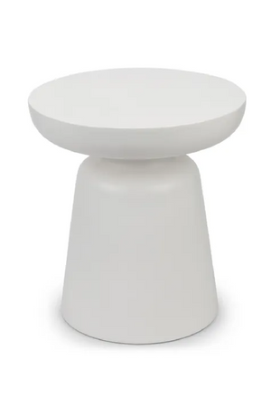 Glossy Sculptured Side Table | NV Gallery Cersei | Oroa.com