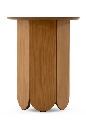 Wooden Round Side Table | NV Gallery Fushimi | Oroa.com