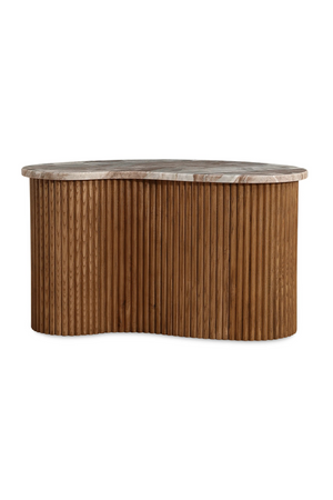 Red Marble Side Table L | NV Gallery Isleta | Oroa.com