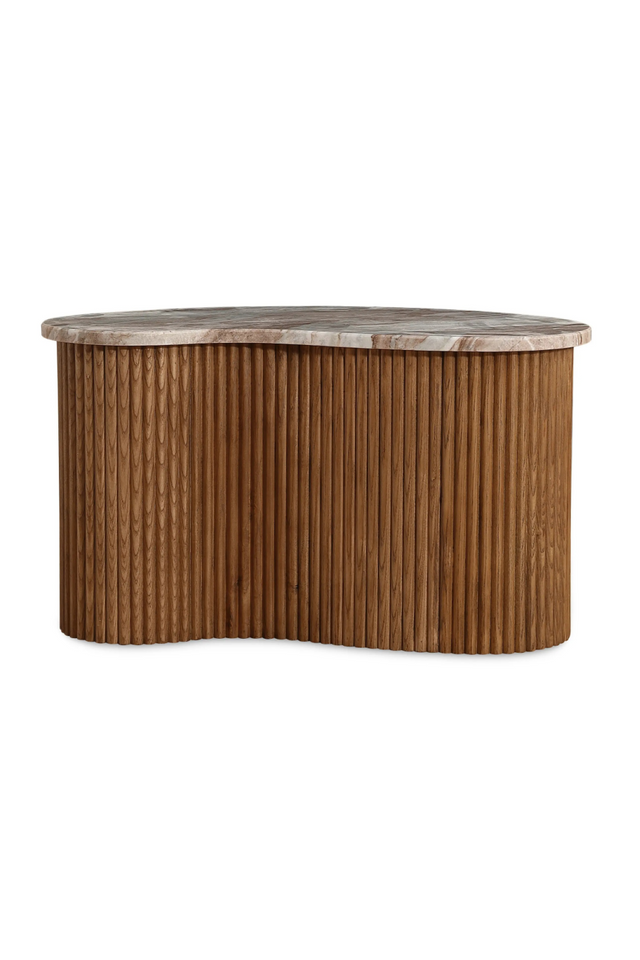 Red Marble Side Table L | NV Gallery Isleta | Oroa.com