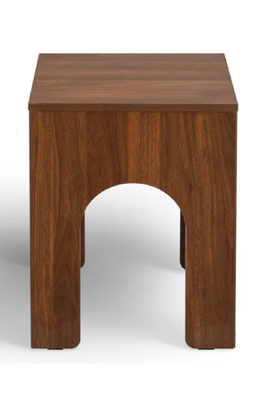 Arch Motif Wooden Side Table | NV Gallery Torii | Oroa.com