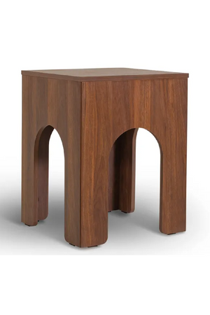 Arch Motif Wooden Side Table | NV Gallery Torii | Oroa.com