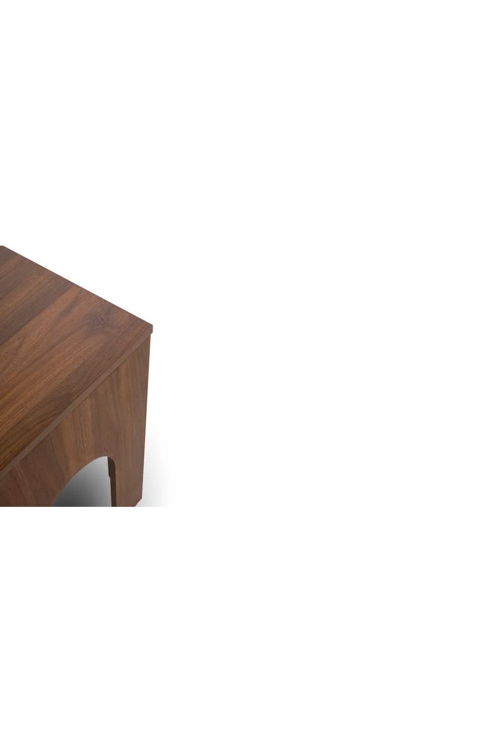 Arch Motif Wooden Side Table | NV Gallery Torii | Oroa.com